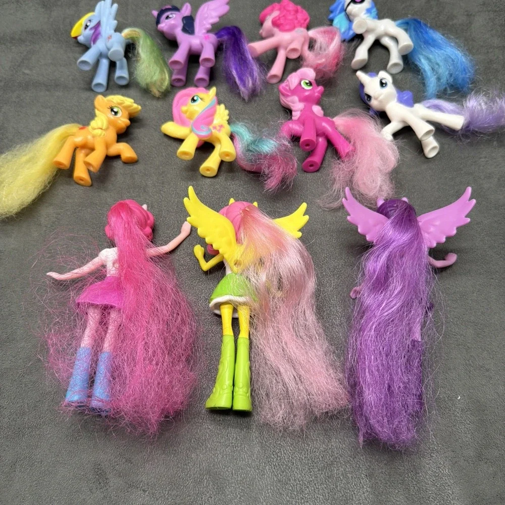 McDonald's My Little Pony Equestrian Girls & Pony Lot